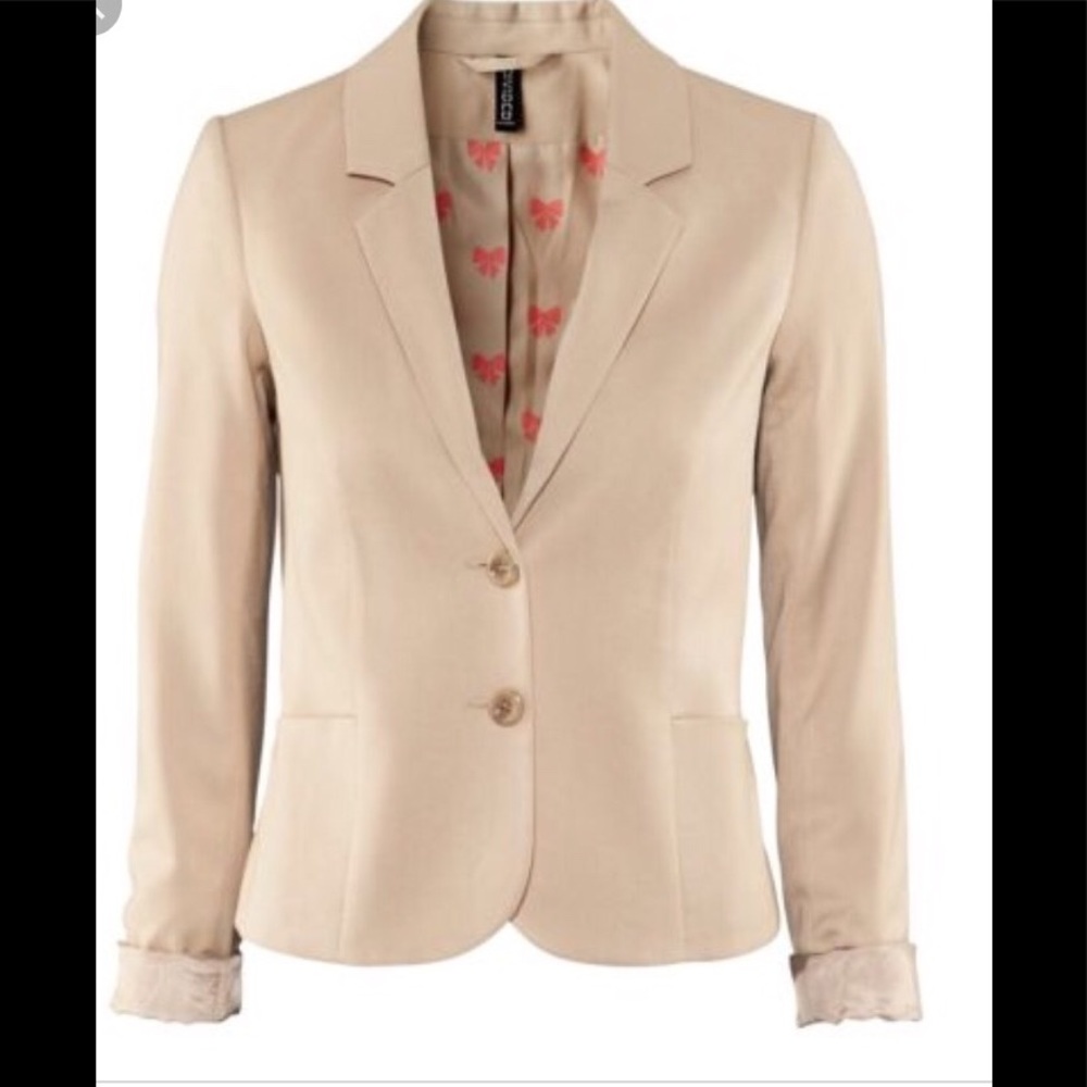 H&M Women’s Beige Blazer size 8